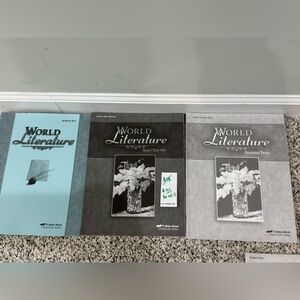 Abeka World Literature Textbooks Set